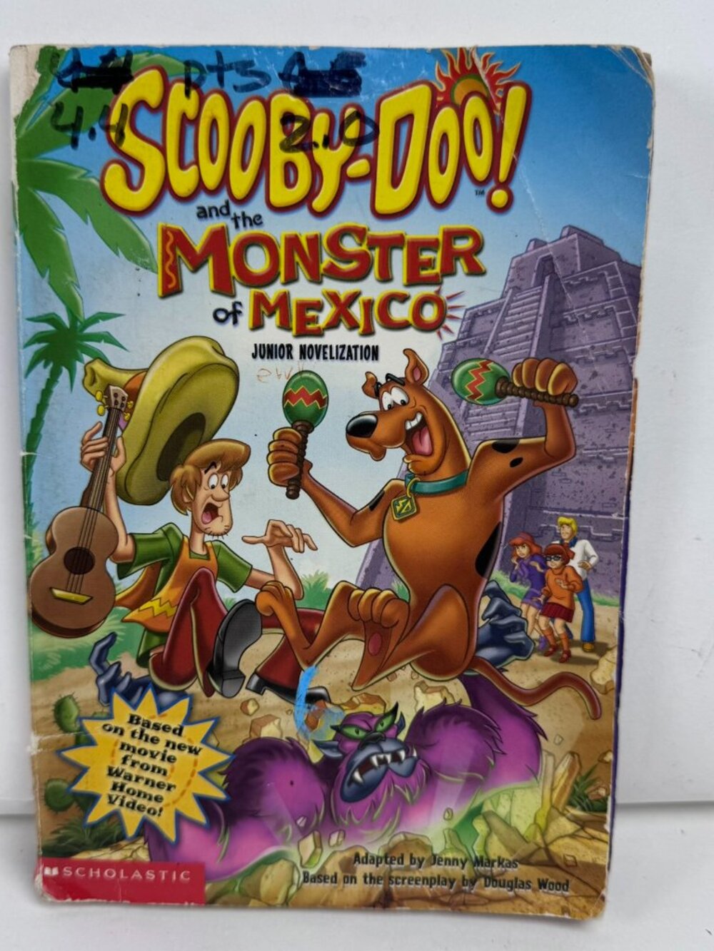 Scooby-Doo and the Monster of Mexico Scholastic PB Book ISBN 0439449197 Fair